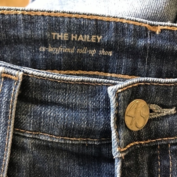 AG Adriano Goldschmied Blue Jean Shorts - Picture 8 of 8